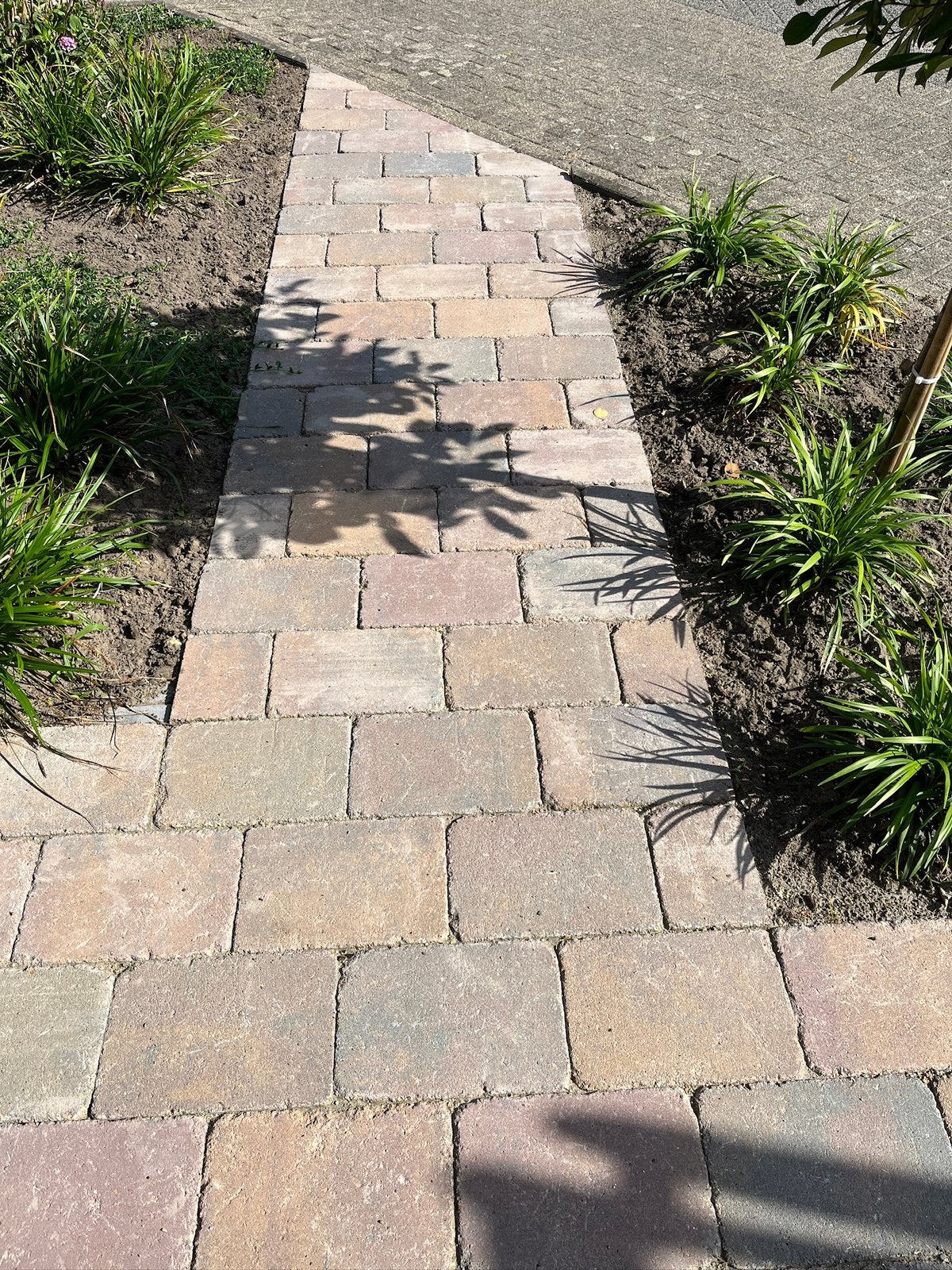 1,44m2 terrastegels 30x20x6 getrommeld - Kijlstra oud bussum, Tuin en Terras, Tegels en Klinkers, Ophalen, Zo goed als nieuw, Beton