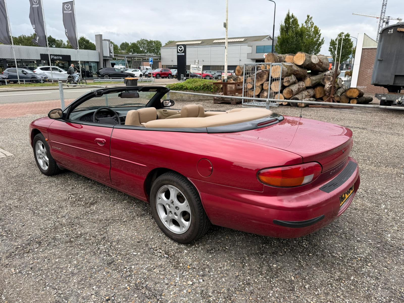 Chrysler Stratus 2.5 I 24V Convertible AUT 1998 Rood, foto 4