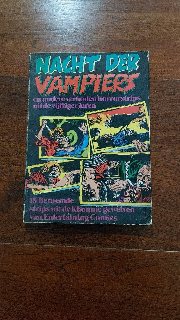 Nacht der vampiers, Gelezen, Eén stripboek, Ophalen of Verzenden, Diversen