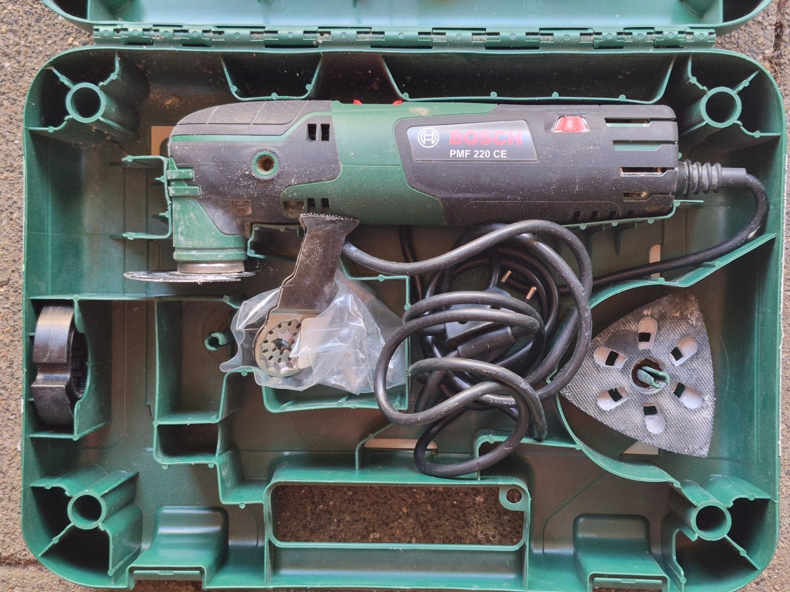 Bosch PMF 220 CE Multitool, Ophalen of Verzenden, Gebruikt