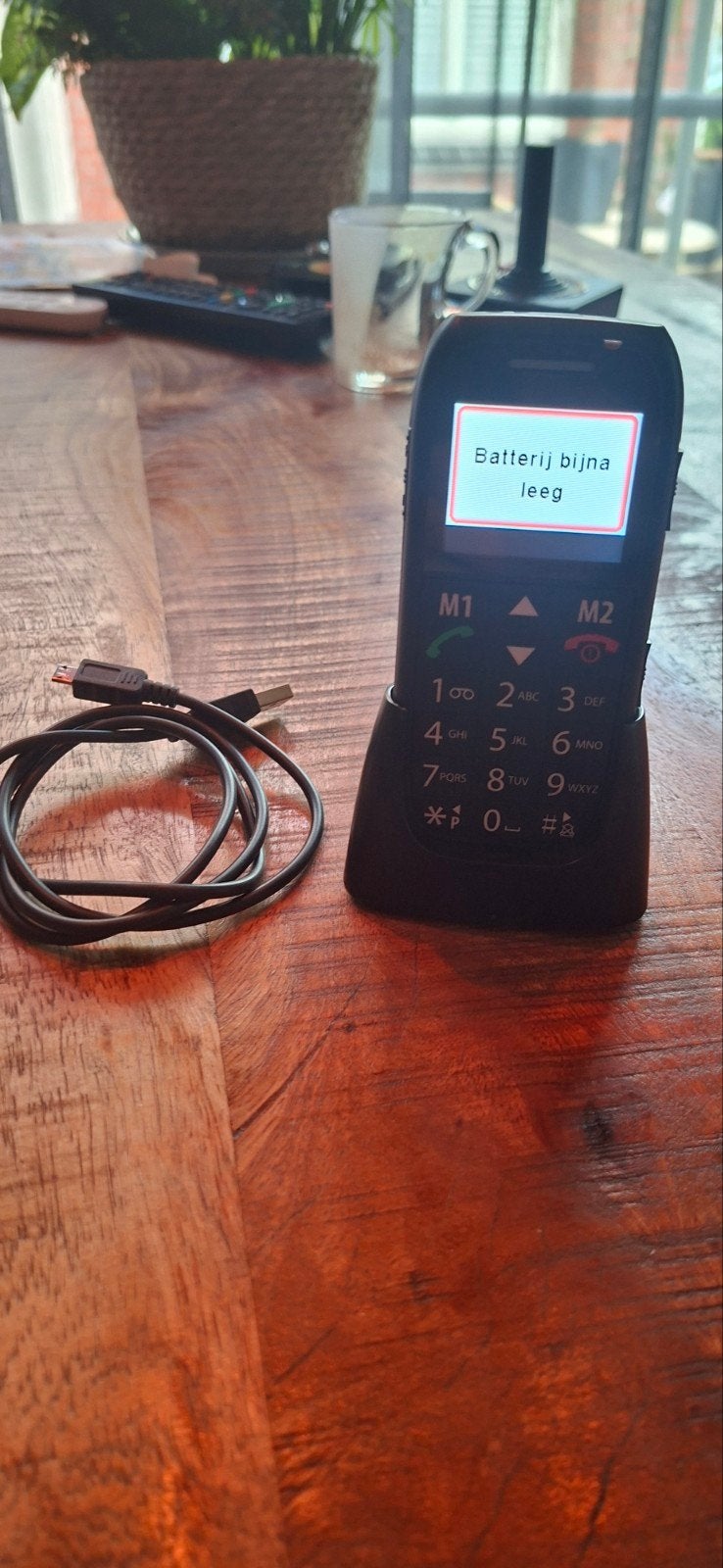 Senioren telefoon nieuw, Ophalen of Verzenden, Zo goed als nieuw, Inklapmodel, Zonder simlock