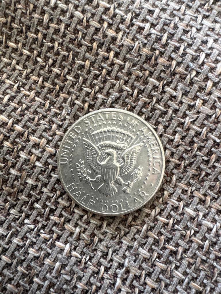 Kennedy Half Dollar 1971 - Amerikaanse munt, Postzegels en Munten, Munten | Amerika, Ophalen of Verzenden, Noord-Amerika, Losse munt