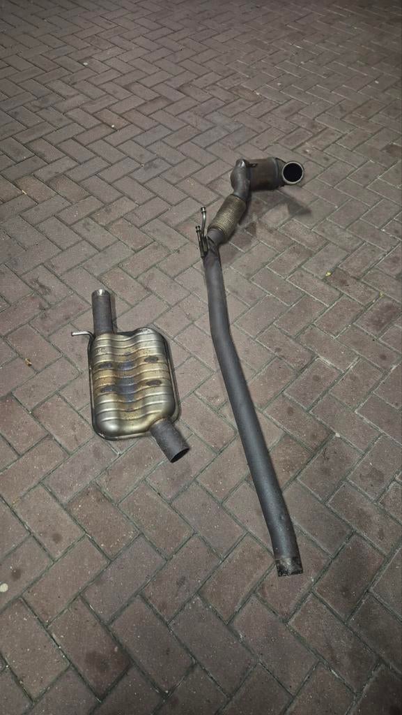 Downpipe met katalysator + middendemper Audi S3 8V, Auto-onderdelen, Uitlaatsystemen, Ophalen of Verzenden, Audi