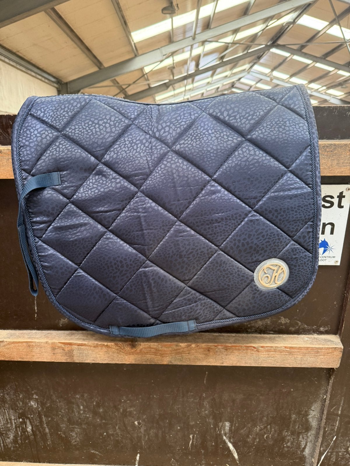 Dekje + Oornetje of los te koop Full Donkerblauw/Navy, Full (L), Ophalen of Verzenden, Zo goed als nieuw, Blauw