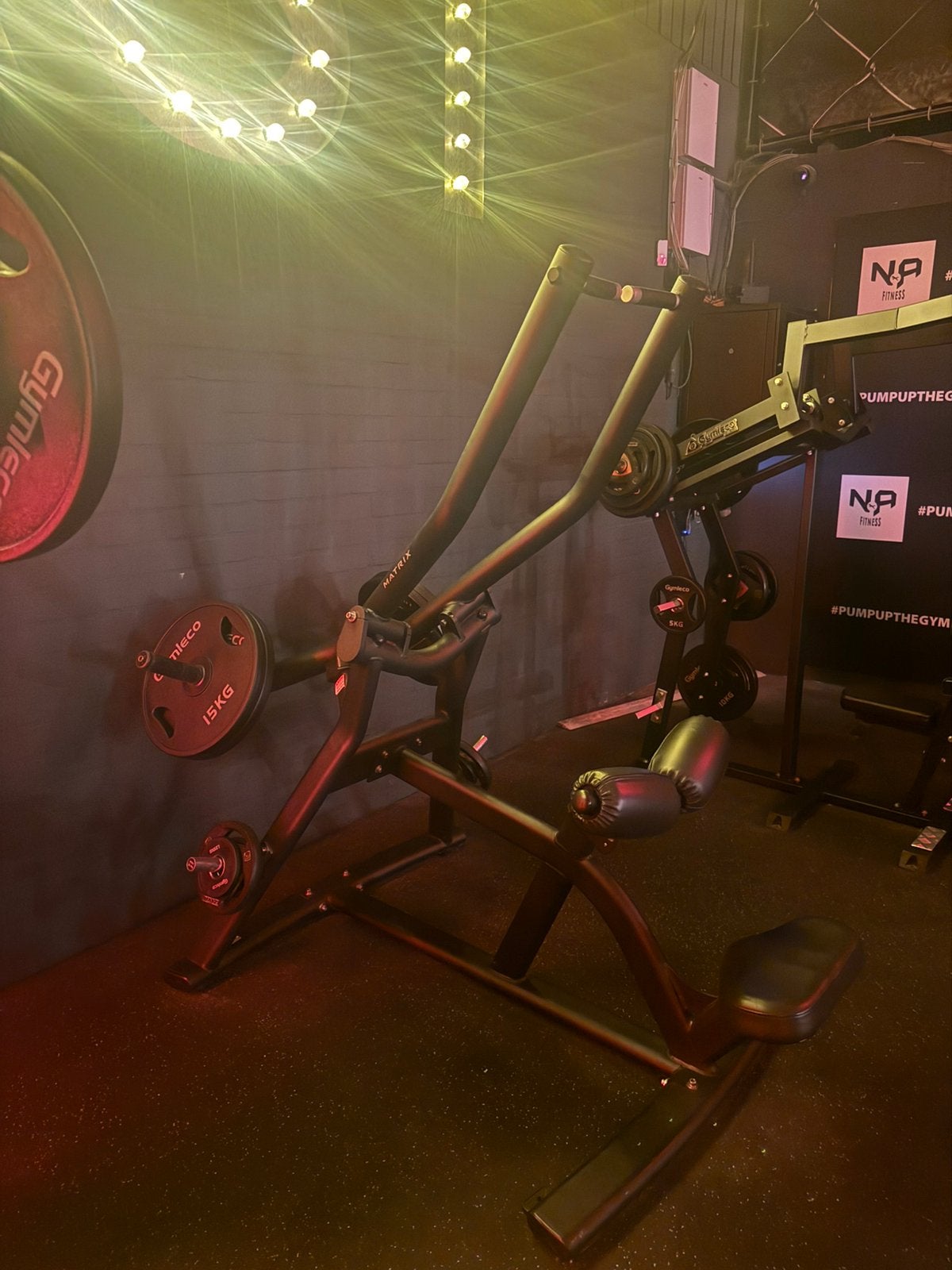 Matrix lat pull plate loades, Ophalen, Zo goed als nieuw, Krachtstation