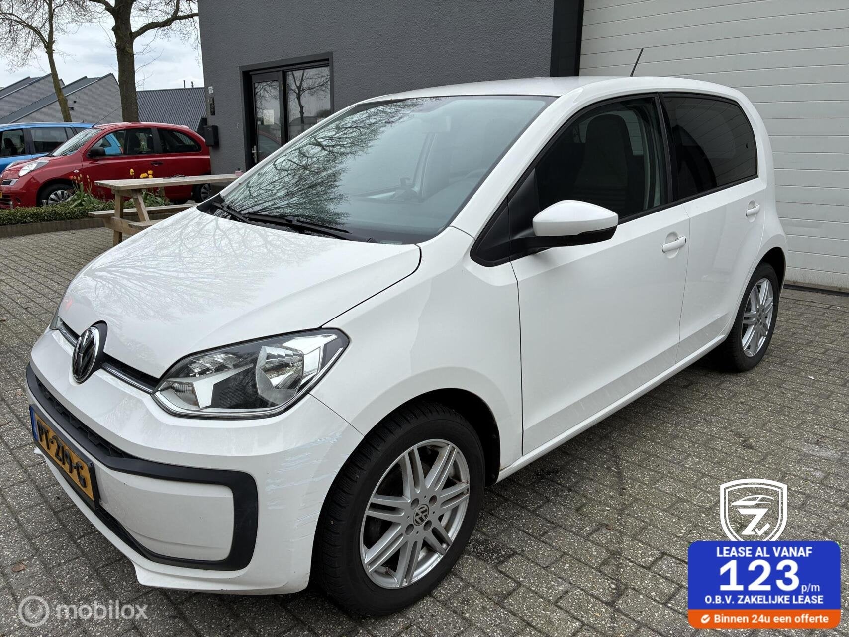Volkswagen Up! 1.0 EcoFuel move up!/airco / nieuwe apk / nap, Auto's, Voorwielaandrijving, CNG (Aardgas), 4 stoelen, Origineel Nederlands