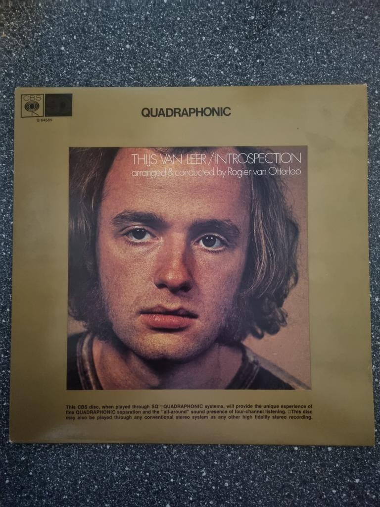 Thijs van Leer / Introspection - Quadraphonic LP, Ophalen of Verzenden, Gebruikt, 12 inch