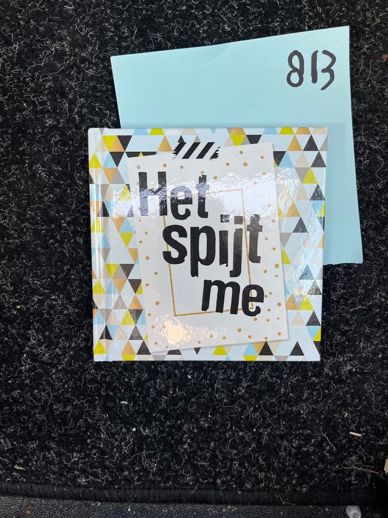 Het spijt me - Boekje met patronen, Boeken, Overige Boeken, Zo goed als nieuw, Ophalen of Verzenden