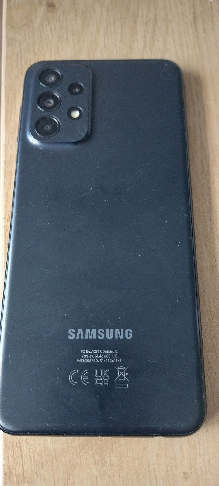 Samsung Galaxy A-23 serie met kapot scherm (onderdelen), Telecommunicatie, Ophalen, Zwart, Touchscreen, Niet werkend