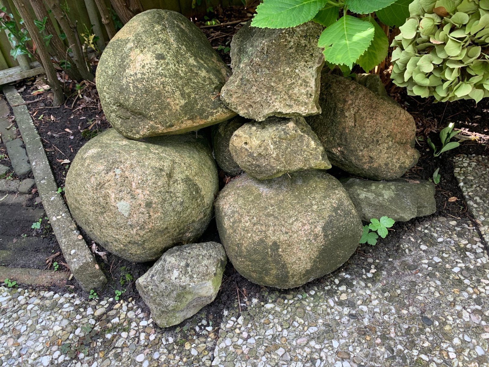 Noorse keien, Tuin en Terras, Ophalen, Overige materialen, Overige typen, Zo goed als nieuw