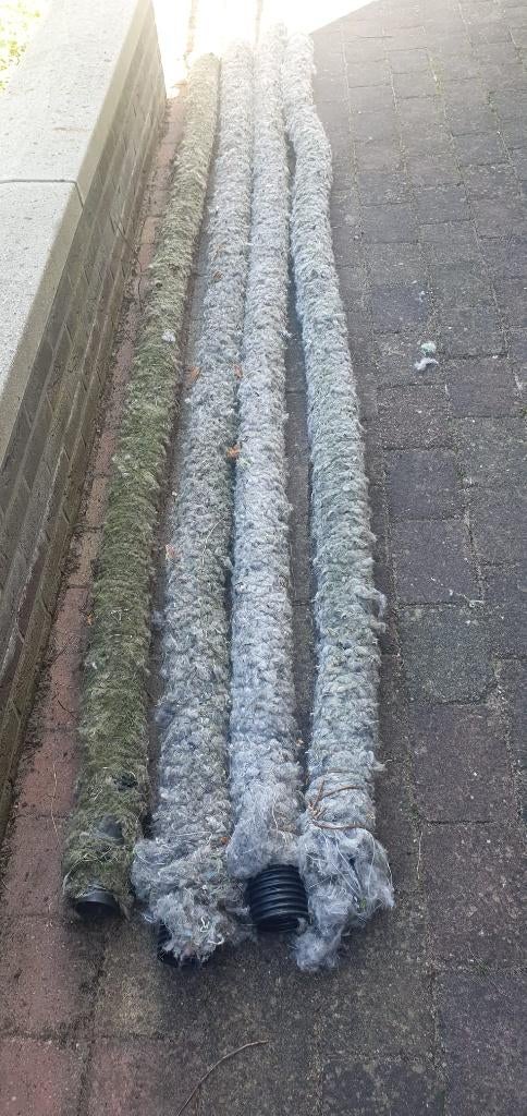 drainagebuis 80mm, afwatering of irrigatie met koppelstukken, Ophalen, Overige materialen, Overige typen, 4 tot 6 meter