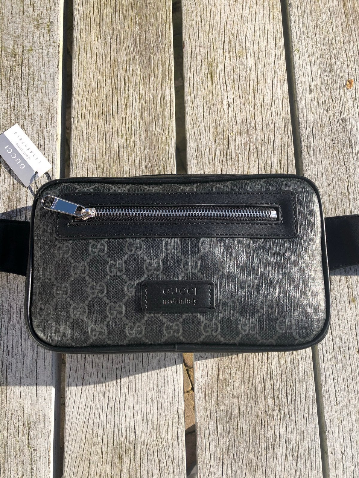 Gucci belt bag, Ophalen of Verzenden, Zo goed als nieuw, Zwart