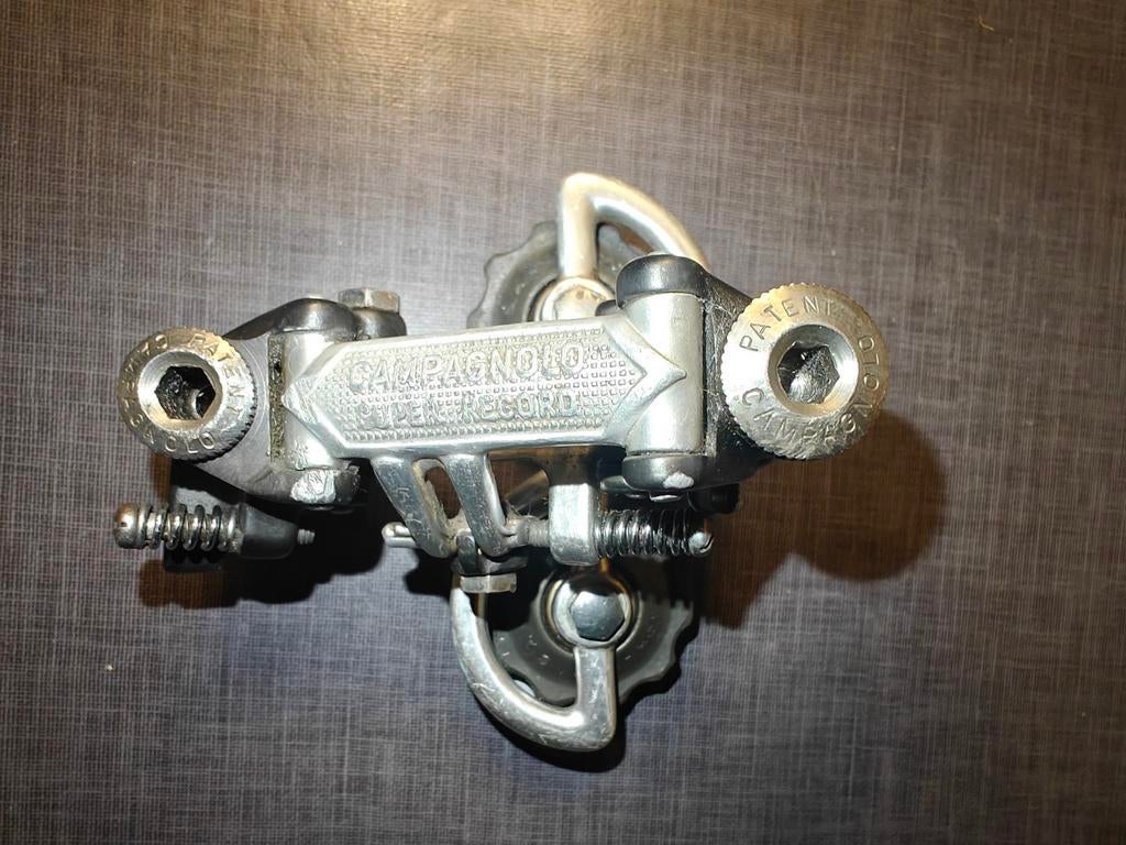 Campagnolo super record first generation achterderailleur, Ophalen of Verzenden, Gebruikt, Overige typen