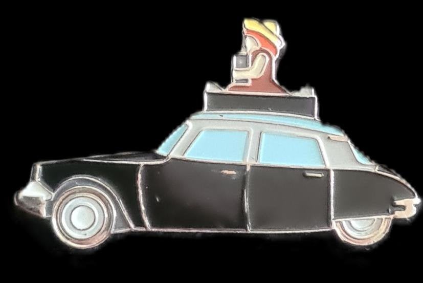 Citroën DS 19 Horner 1958 pin, Verzenden, Nieuw, Transport, Speldje of Pin