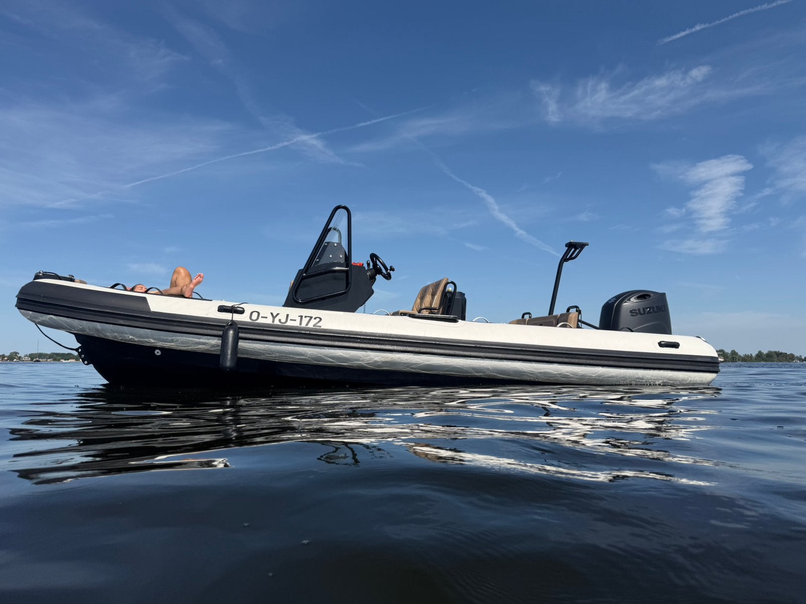 Rib rubberboot 150 PK Suzuki 2026 ZGAN🚨✅🚢⚓️, Watersport en Boten, Rubberboten, Ophalen of Verzenden, Zo goed als nieuw, Navigatieverlichting