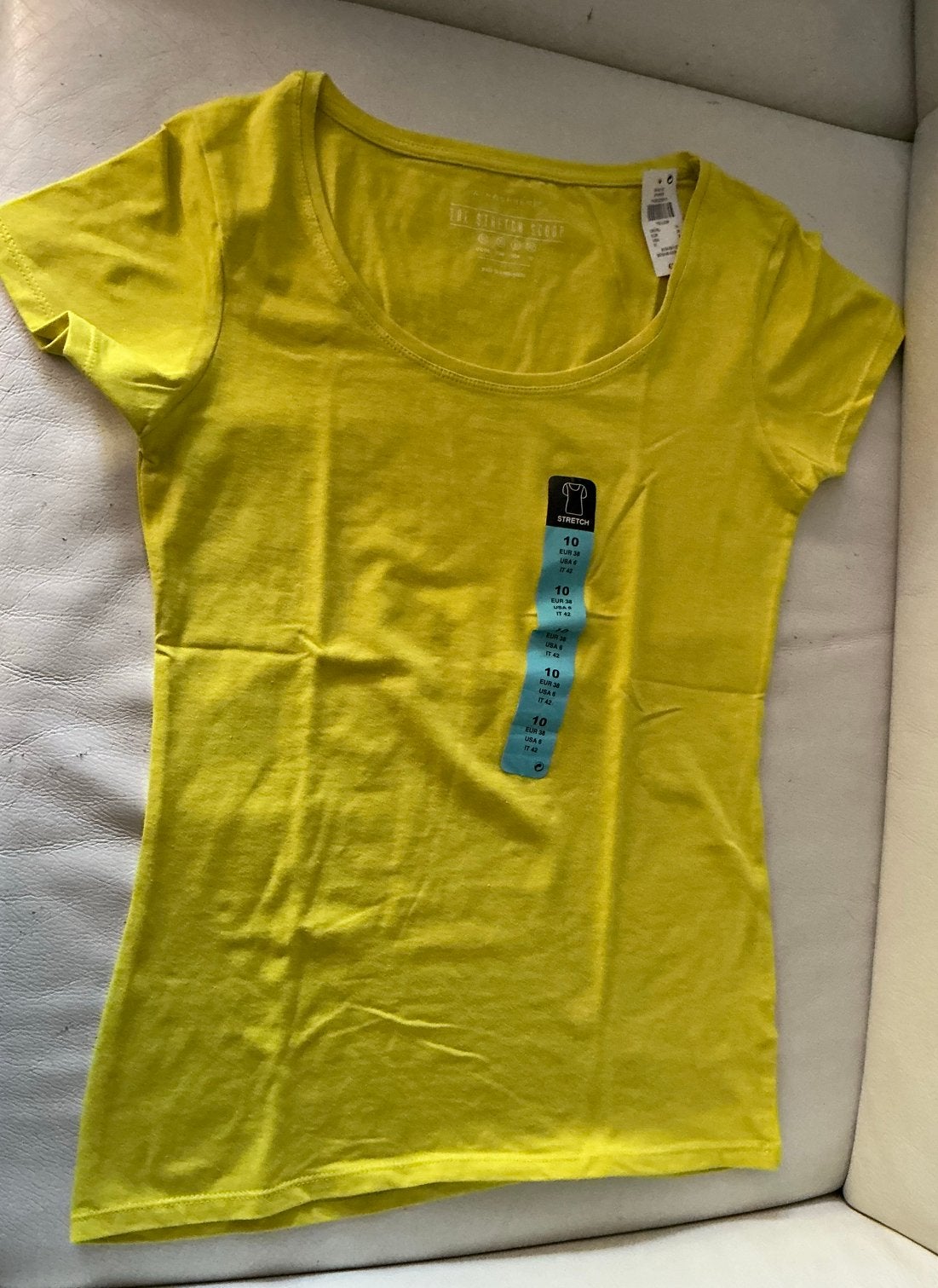 Nieuw geel Primark t-shirt maat 38, Ophalen of Verzenden, Nieuw, Maat 38/40 (M), Geel