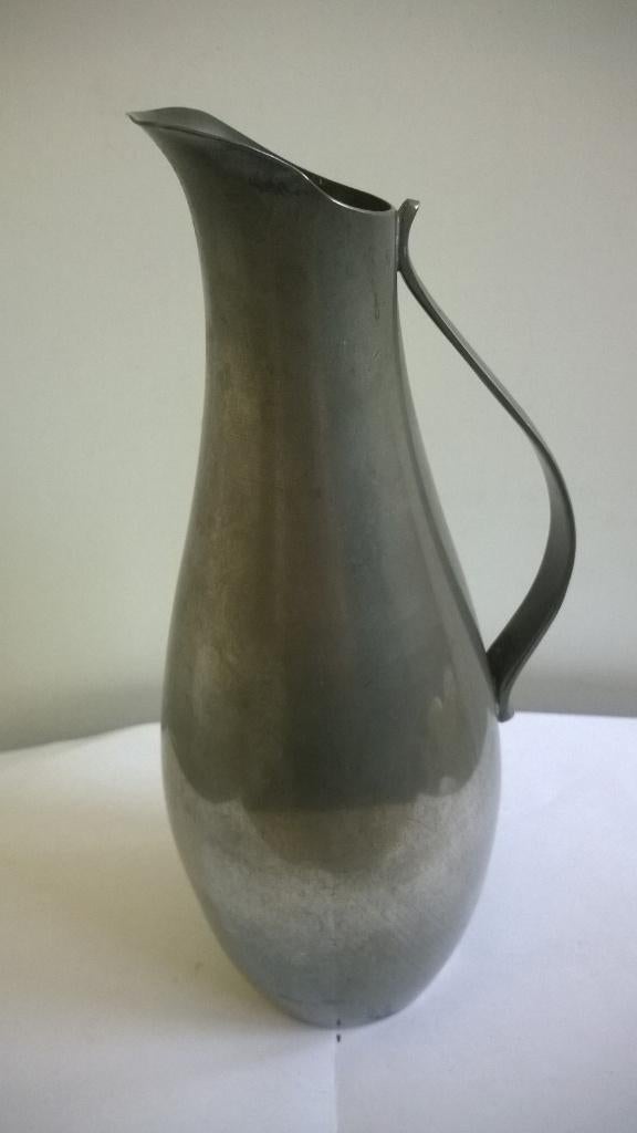 Tinnen kan, tinnen vaas, Antiek en Kunst, Antiek | Tin, Ophalen of Verzenden