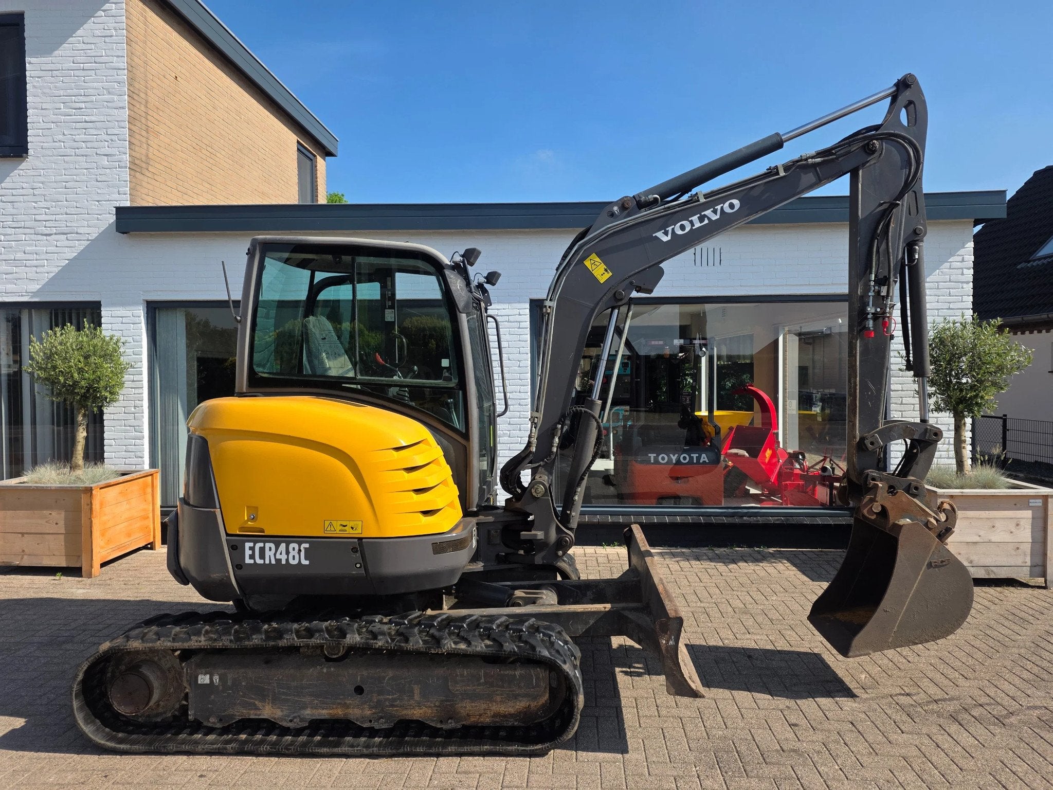 Volvo Ecr48c 5 tons graafmachine minigraver (bj 2013), Zakelijke goederen, Machines en Bouw | Kranen en Graafmachines, Graafmachine