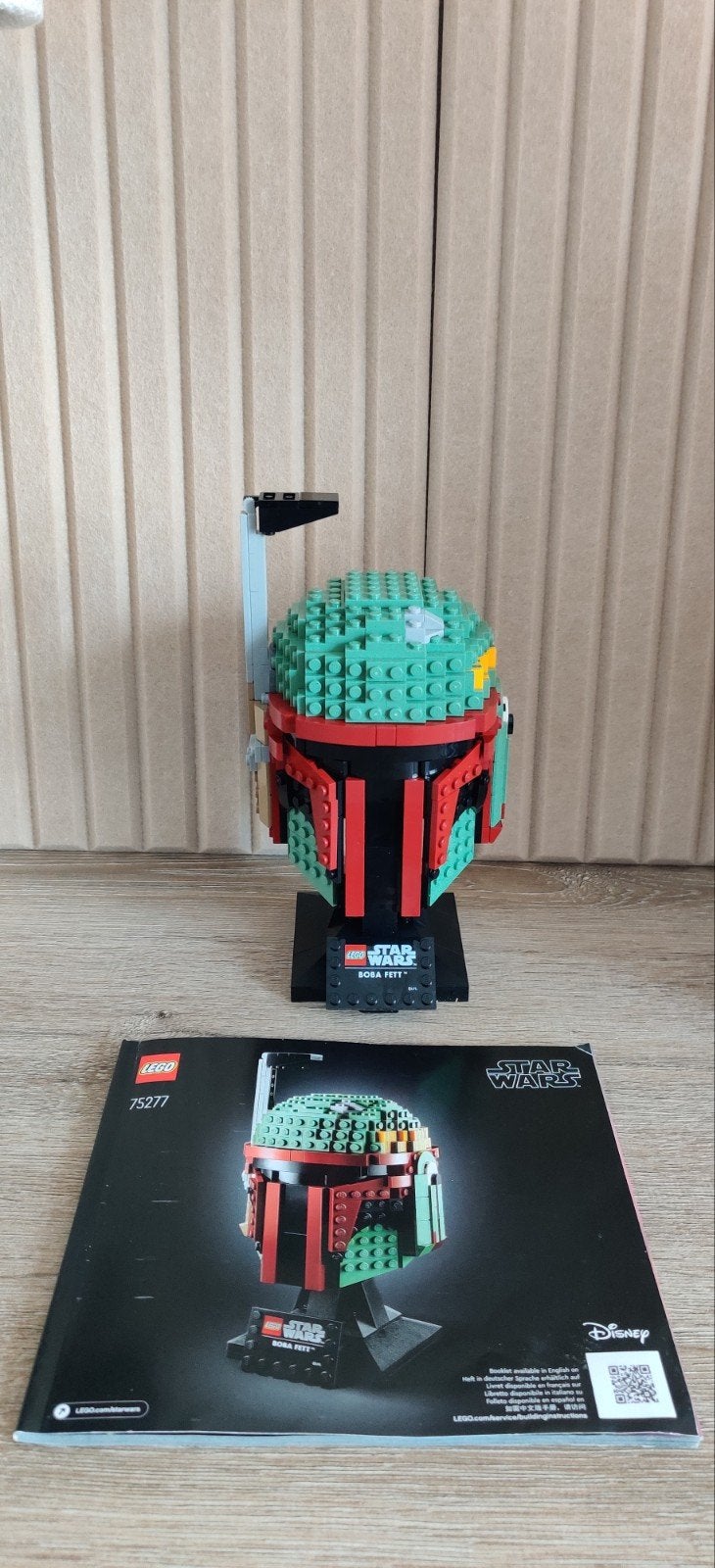 75277 - Boba Fett Helmet, Star Wars, Lego, Compleet, Ophalen of Verzenden