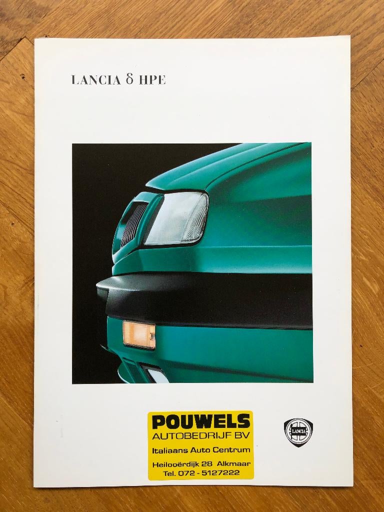 Lancia Delta HPE folder 1996, Nieuw, Ophalen of Verzenden, Overige merken, Lancia