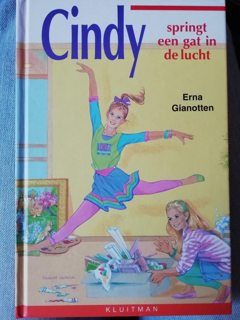 Cindy-serie: Cindy springt een gat in de lucht, Ophalen of Verzenden, Zo goed als nieuw, Erna Gianotten, Fictie
