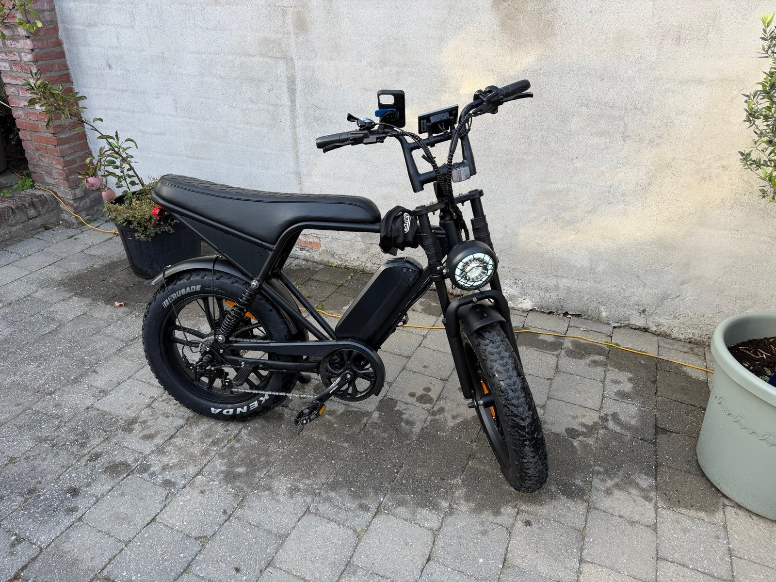 Fatbike OUXI C80 PRO - Hydraulische schijfremmen & Extra's, Fietsen en Brommers, 59 cm of meer, Ophalen, Zo goed als nieuw, Overige merken