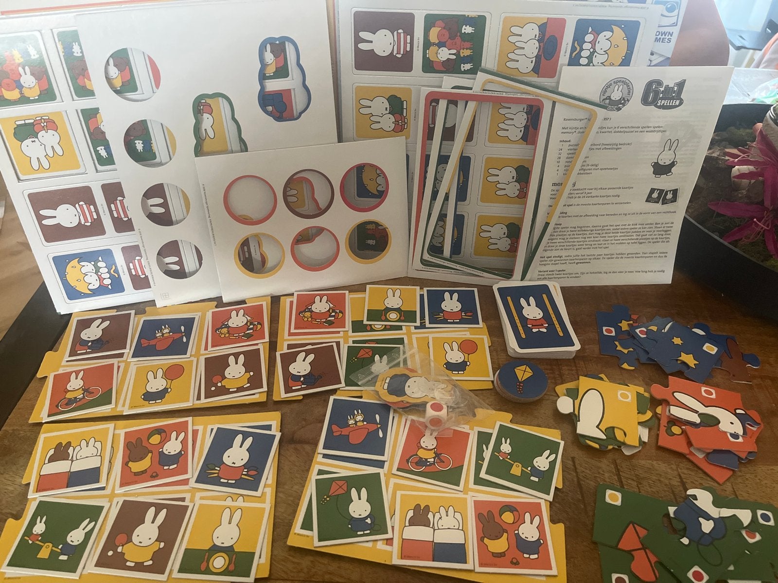 Nijntje 6-in-1 Spellenpakket Ravensburger, Ophalen of Verzenden, Zo goed als nieuw, Jongen of Meisje