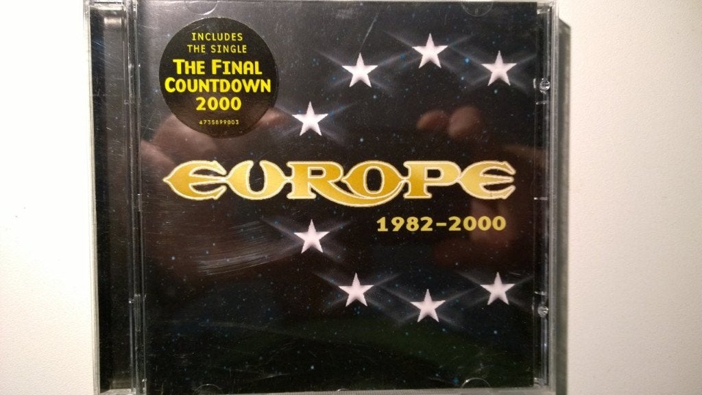 Europe - 1982 - 2000, Ophalen of Verzenden, Zo goed als nieuw, Poprock, Album