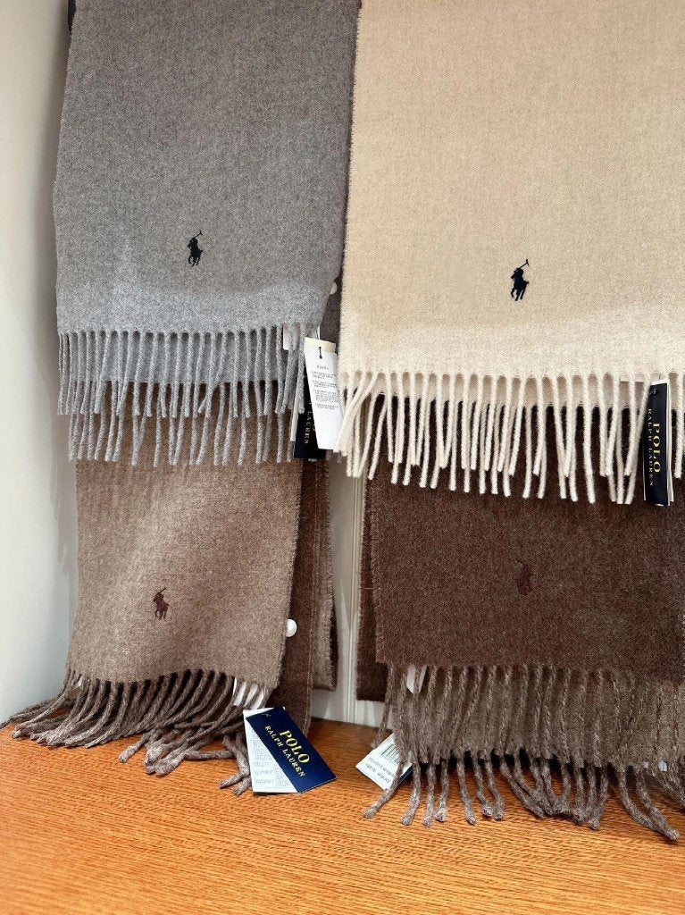 Ralph Lauren Sjalen + Mutsen Nieuw, Maat 38/40 (M), Nieuw, Ophalen of Verzenden, Ralph Lauren