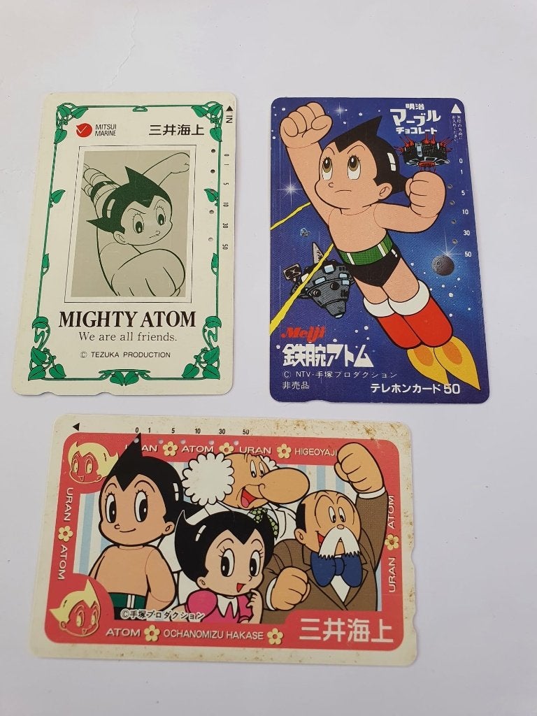 Japanse Telefoonkaarten Mighty Atom, Ophalen of Verzenden
