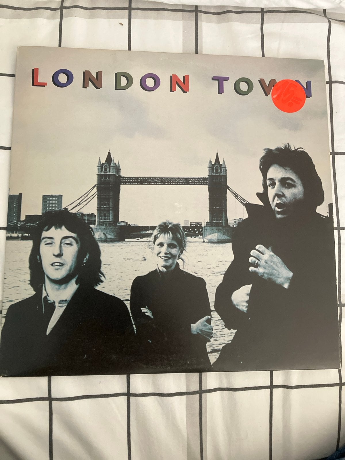 Wings - London Town LP (1978) - Paul McCartney, Ophalen of Verzenden, Gebruikt, 12 inch