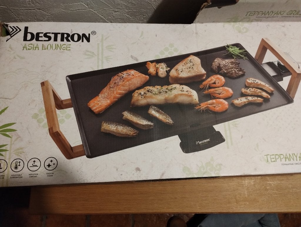 bestron Teppanyaki grill asia lounge / grillplaat, Ophalen, Zo goed als nieuw, Tafelgrill