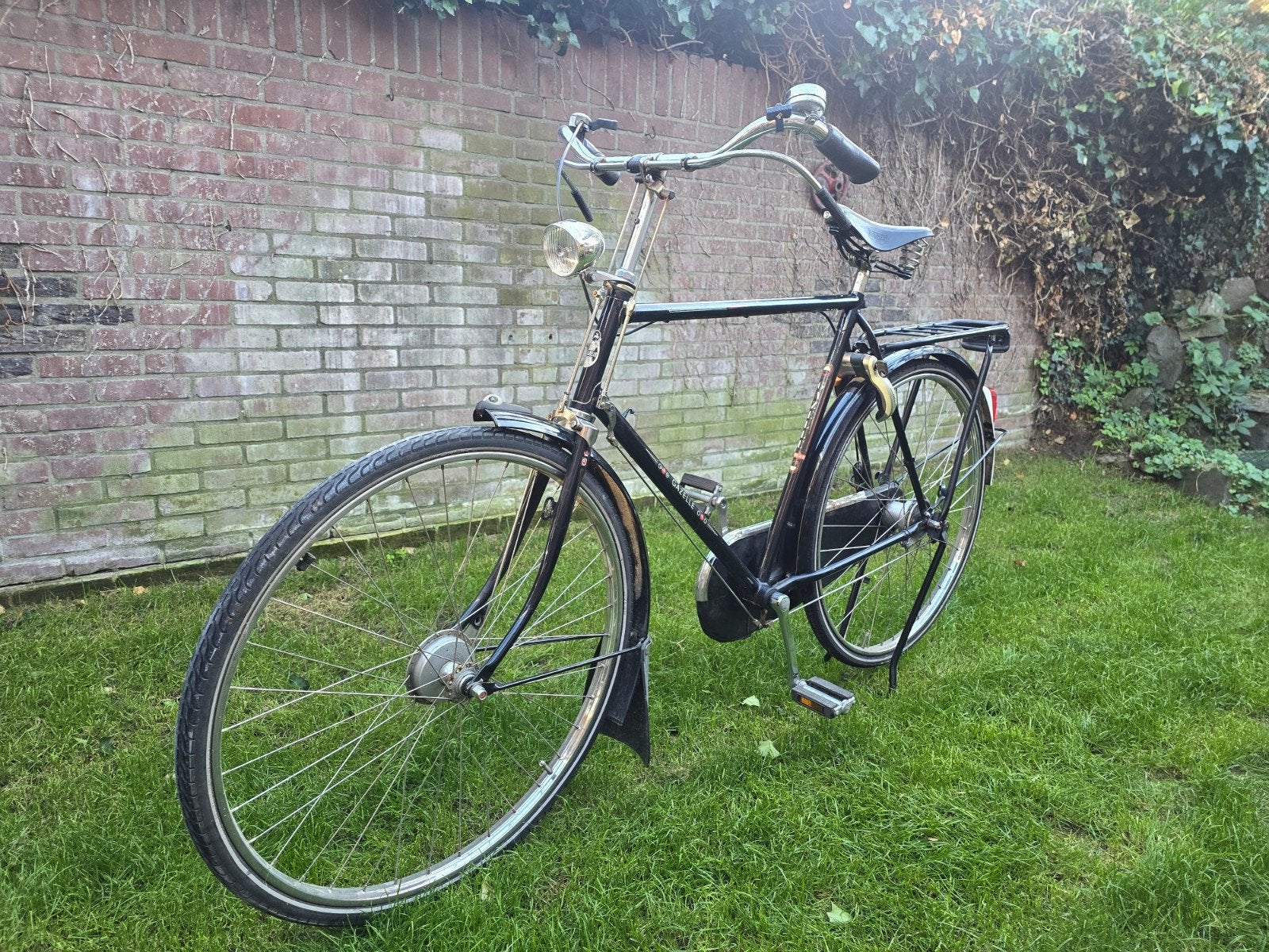 Gazelle Populair herenfiets - Klassiek en vintage retro, Fietsen en Brommers, Ophalen, Versnellingen, Gazelle, 53 tot 56 cm