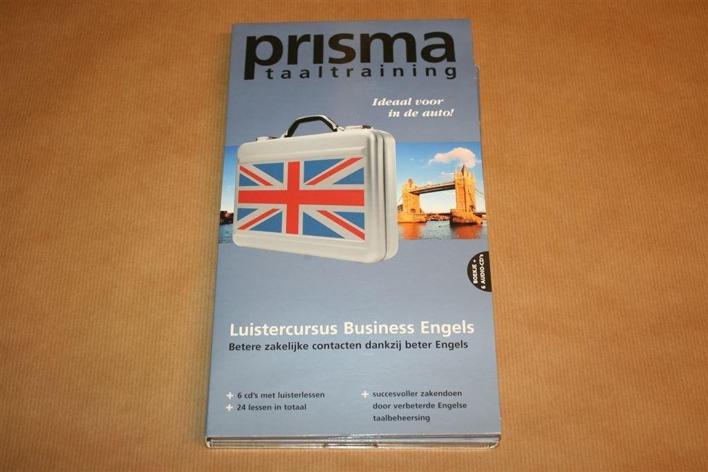 Prisma taaltraining. Luistercursus business Engels., Ophalen of Verzenden, Alpha, Gelezen, HBO