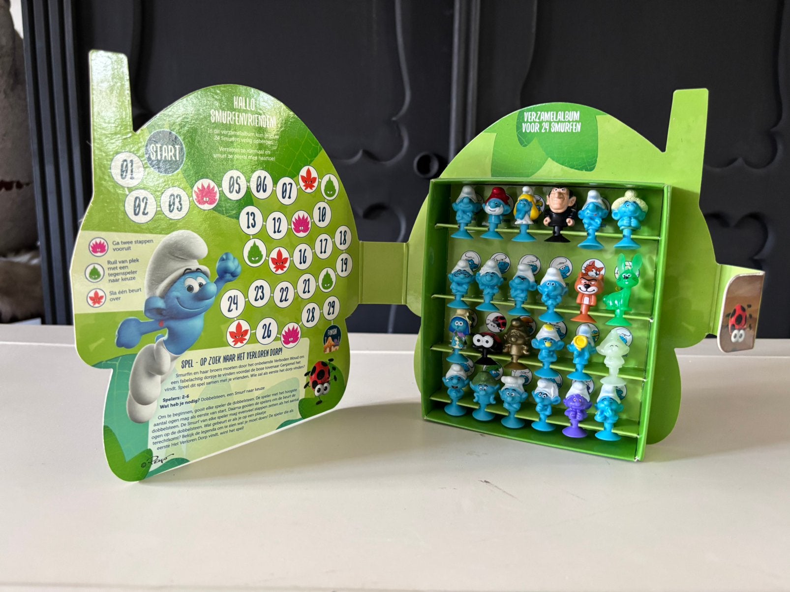 Verzameling smurfenhuis van Plus actie, Ophalen of Verzenden, Nieuw, Verschillende Smurfen