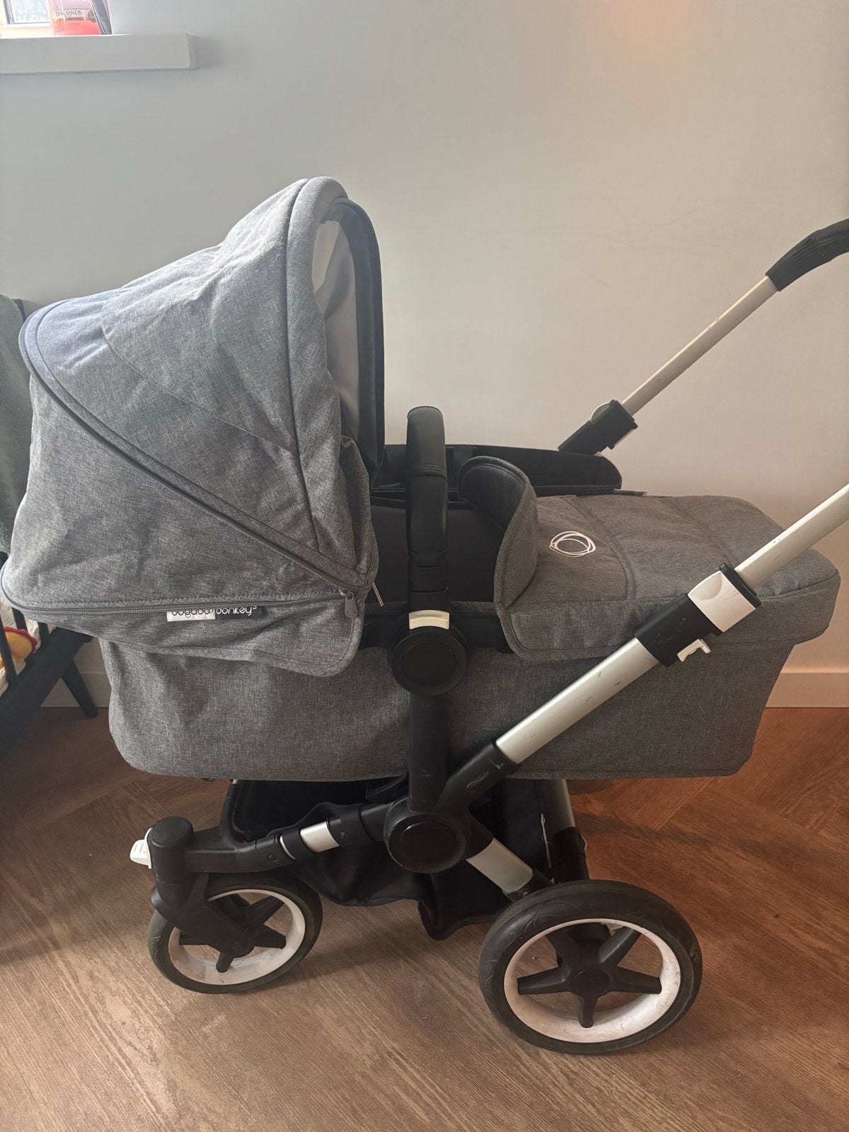 Bugaboo Donkey 3 Duo Kinderwagen - Compleet met accessoires, Kinderen en Baby's, Ophalen, Zo goed als nieuw, Combiwagen, Duowagen