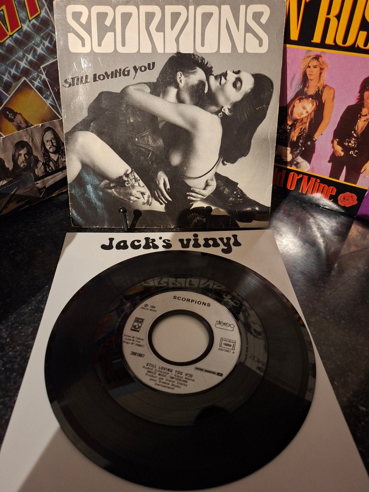 Scorpions - Still Loving You (Single Vinyl) 1984, Gebruikt, Hard Rock, 7 inch, Ophalen of Verzenden