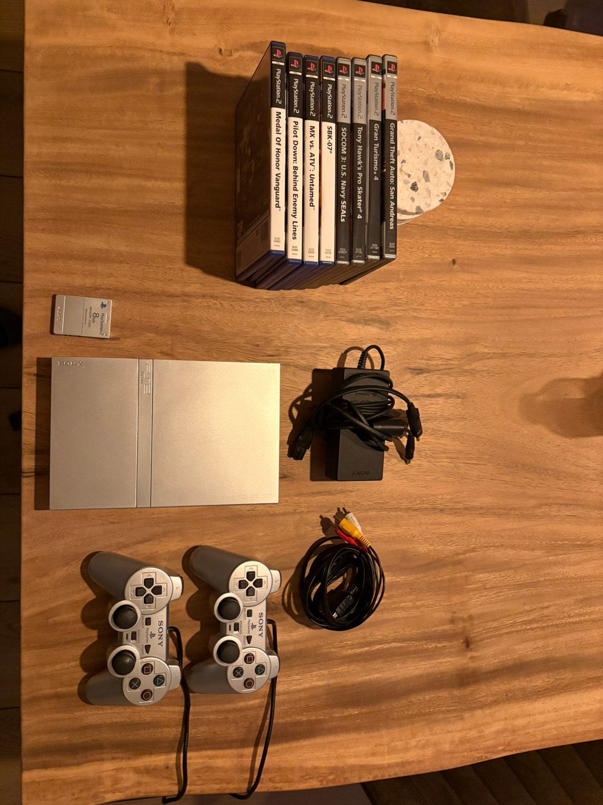 Playstation 2 compleet + games., Spelcomputers en Games, Spelcomputers | Sony PlayStation 2, Gebruikt, Met games, Met 2 controllers