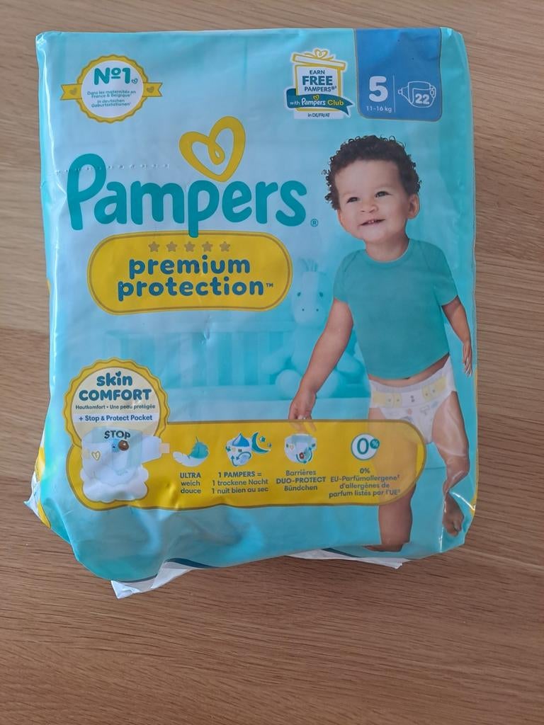 Pampers maat 5, Ophalen, Pampers, Jongetje of Meisje, Nieuw