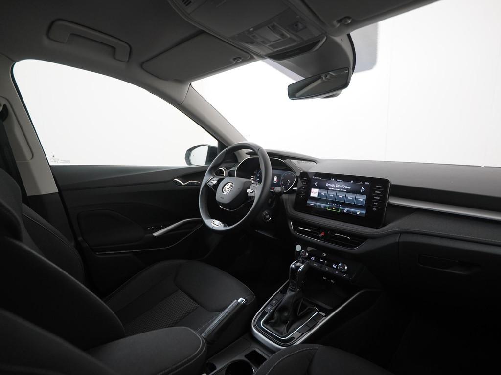 Skoda Fabia 1.0 TSI Style DSG | Virtual Cockpit | Stoelverwa, Auto's, 12 maanden, Stof, Gebruikt, Wit
