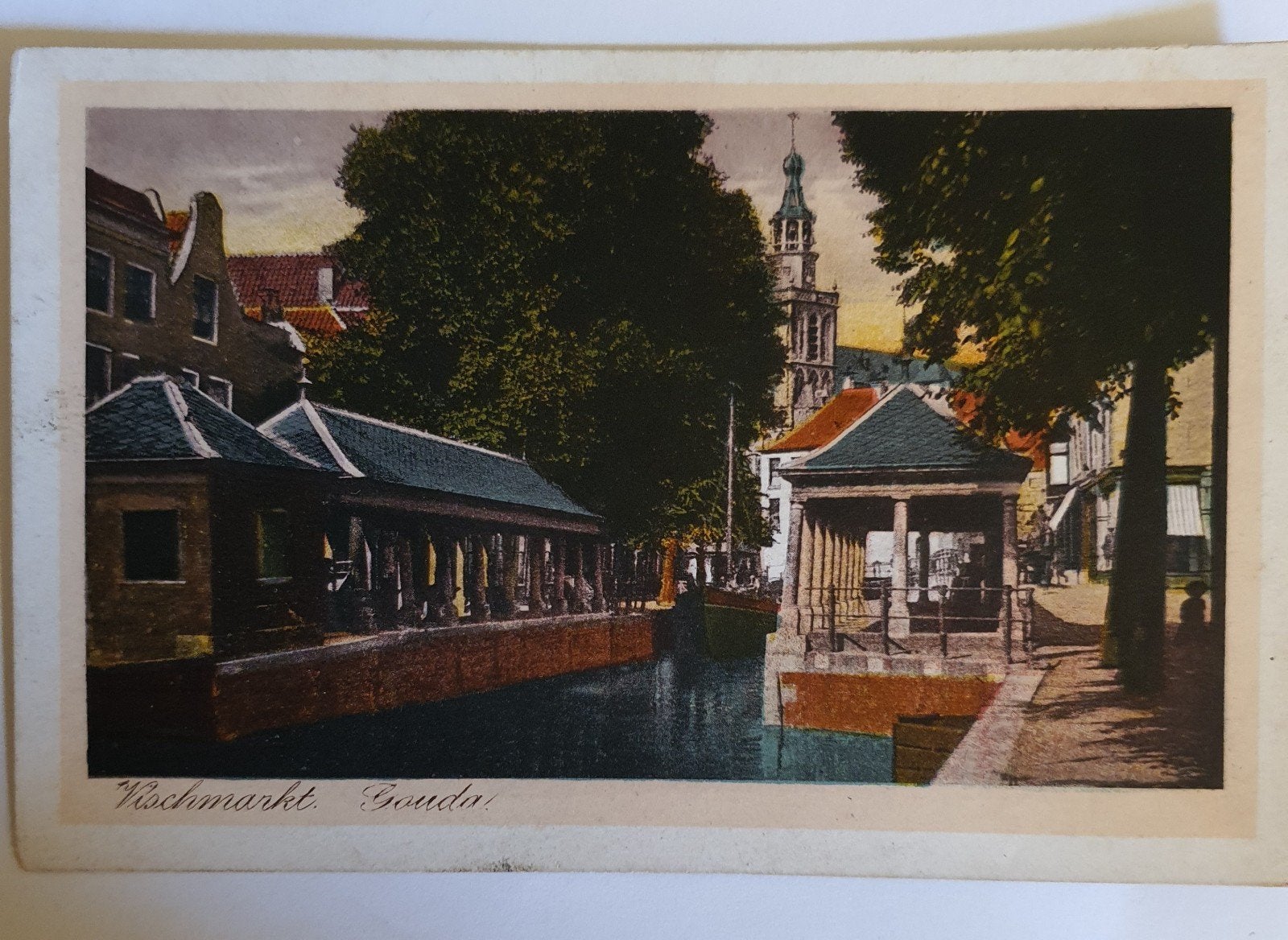 Gouda visbanken gouwe, Ophalen of Verzenden
