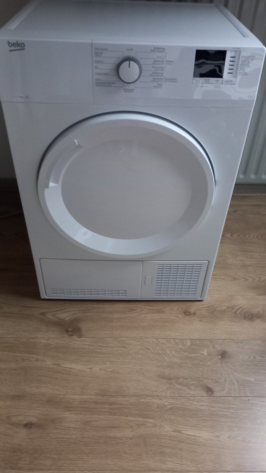 Beko wasdroger, Witgoed en Apparatuur, Wasdrogers, Ophalen, 6 tot 8 kg, Zo goed als nieuw, 85 tot 90 cm