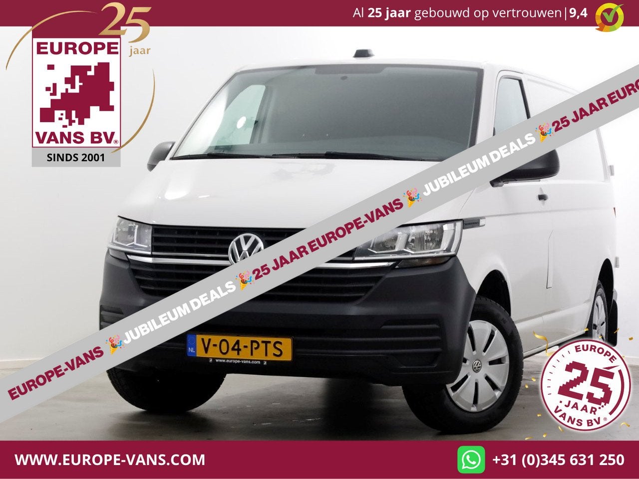 Volkswagen Transporter T6.1 2.0 TDI 150pk L1H1 Airco/CarPlay, Auto's, Voorwielaandrijving, Gebruikt, Euro 6, 4 cilinders