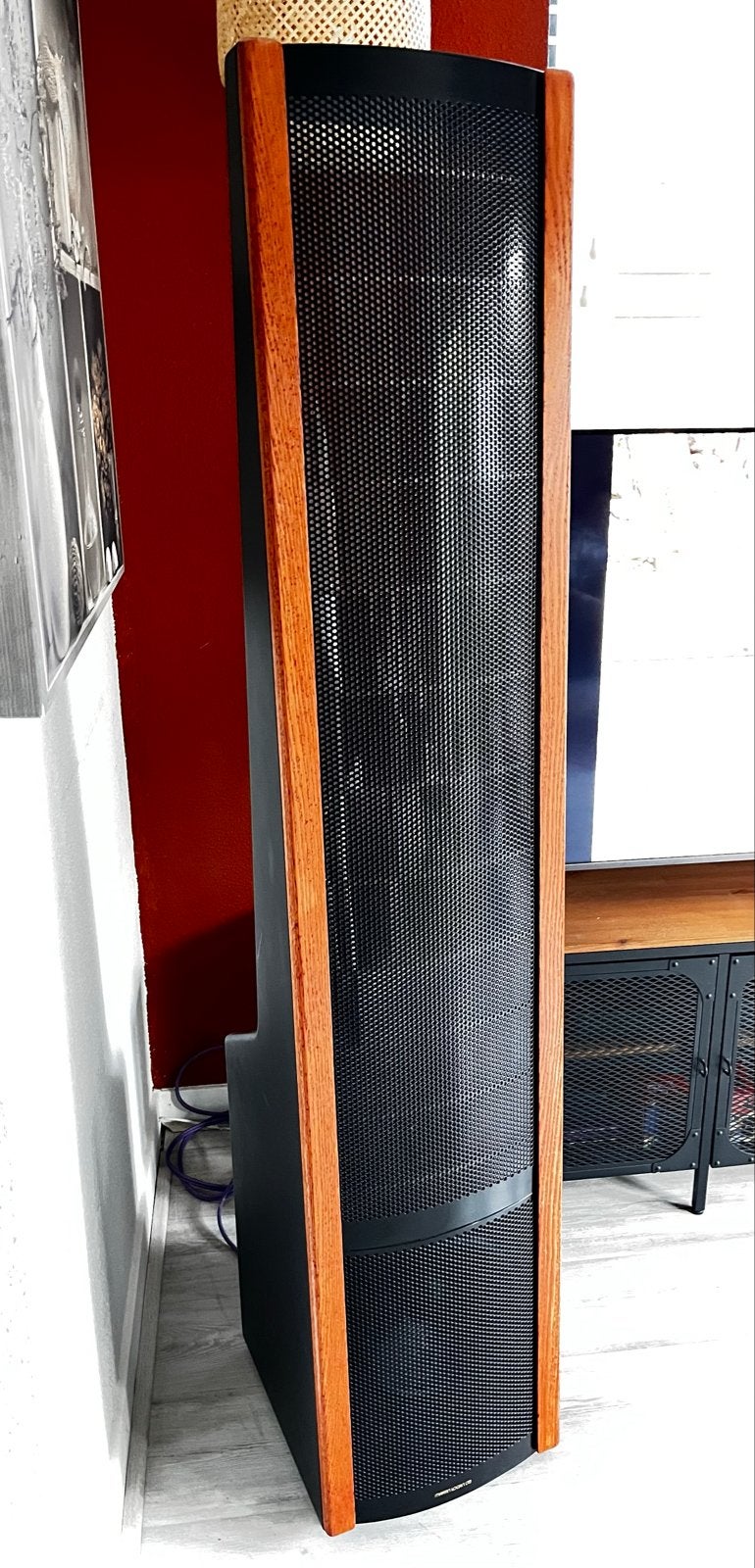 Martin Logan LS3 Elektrostaten - Gereviseerd, Topstaat!, Audio, Tv en Foto, Luidsprekers, Gebruikt, 120 watt of meer, Front, Rear of Stereo speakers