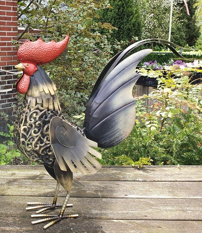 KIP / HAAN / ZILVERKLEUR, Huis en tuin decoratie Marie, Nieuw, Metaal, Info@huisentuindecoratiemarie.nl