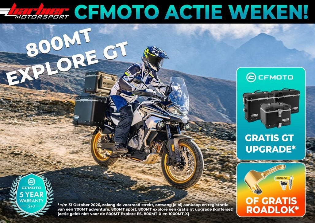 ⭐️⭐ACTIE CFMOTO 800 MT EXPLORE GT (bj 2026) CFMOTO ⭐, 2 cilinders, Bedrijf, Onbekend, Meer dan 35 kW
