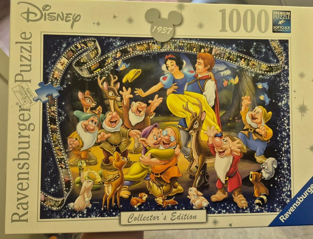 Disney puzzel 1000 stukjes, Ophalen of Verzenden, 500 t/m 1500 stukjes, Zo goed als nieuw