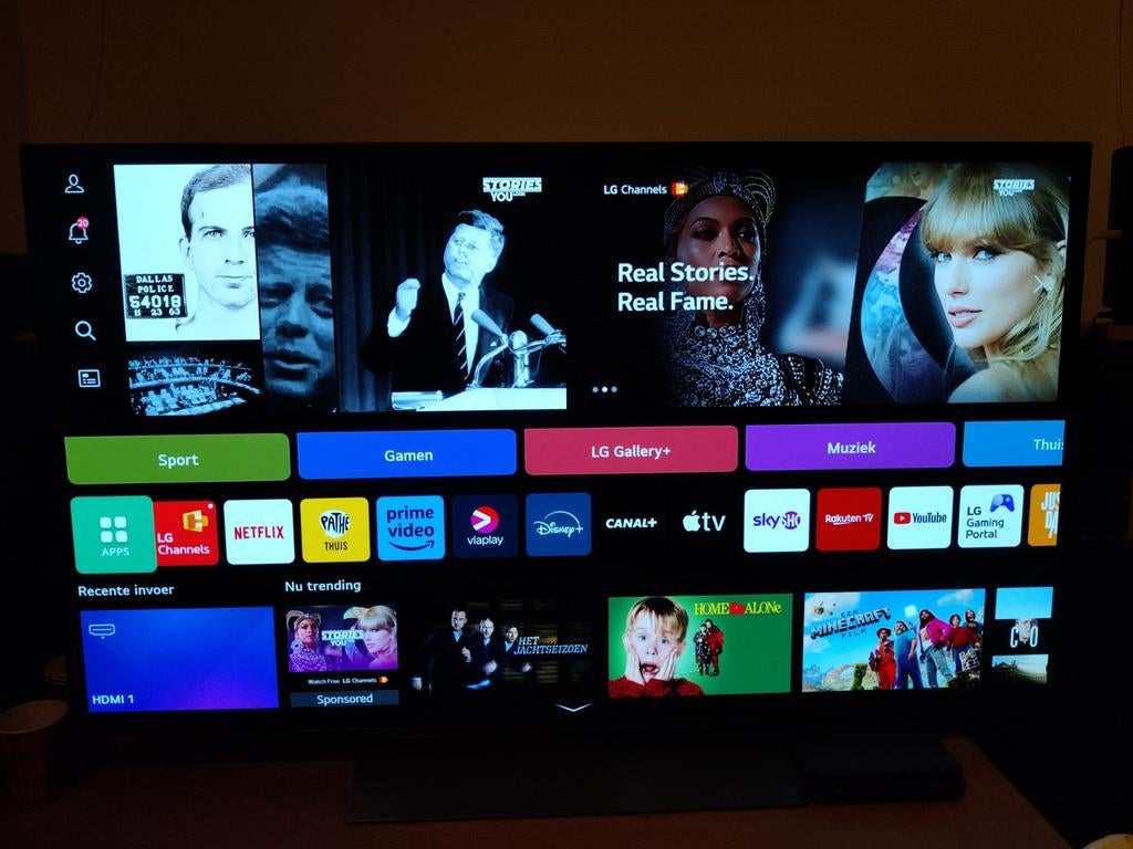 LG Oled48c46la, Ophalen, 100 cm of meer, 120 Hz, LG