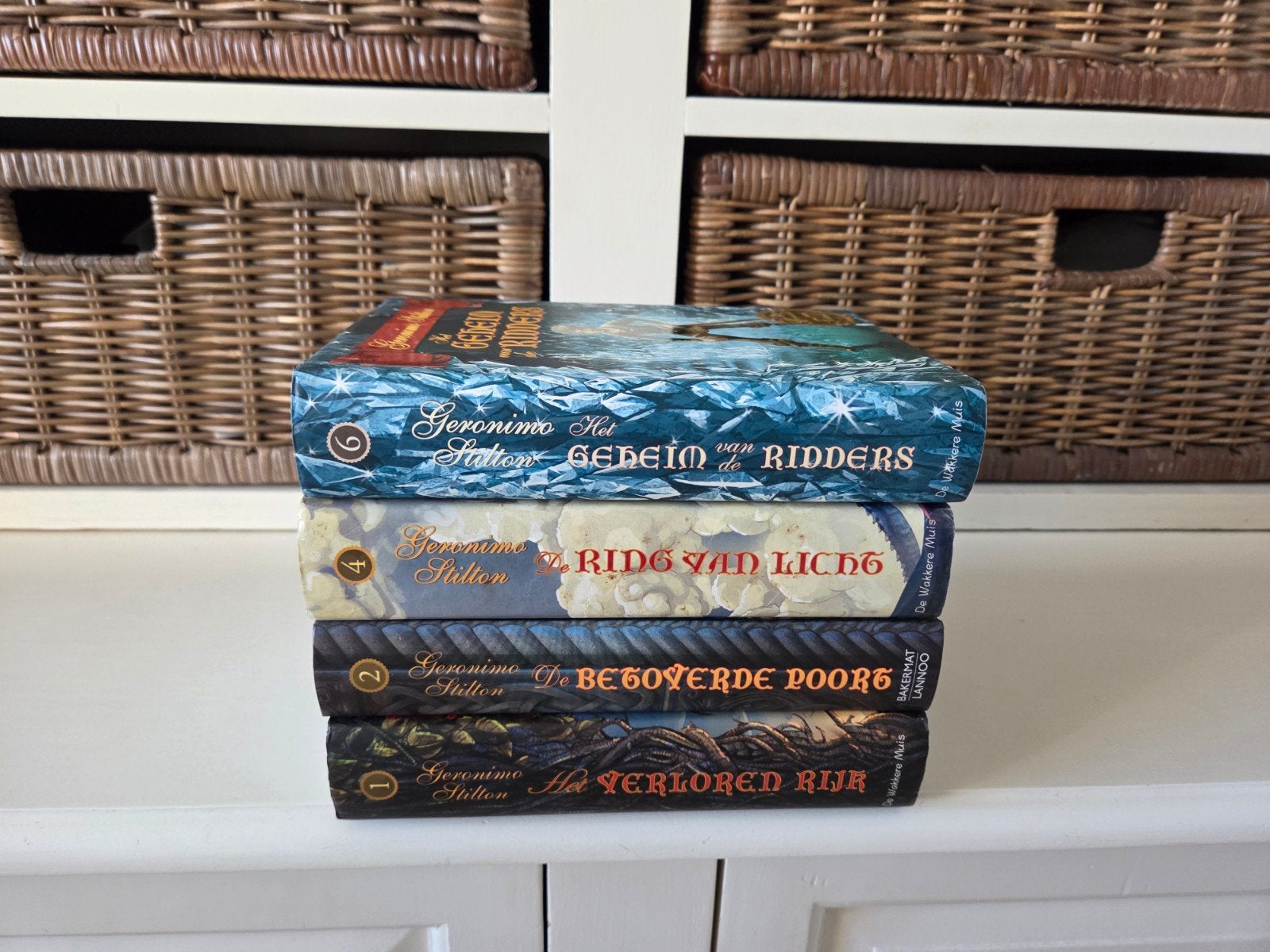Geronimo Stilton - De kronieken van Fantasia (5 stuks), Boeken, Ophalen of Verzenden, Zo goed als nieuw
