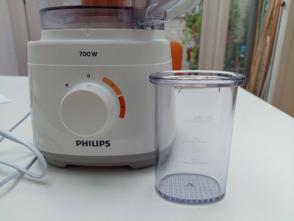 Keukenmachine Philips 7310 700 watt, Ophalen, 1 tot 2 liter, 2 snelheden, Zo goed als nieuw